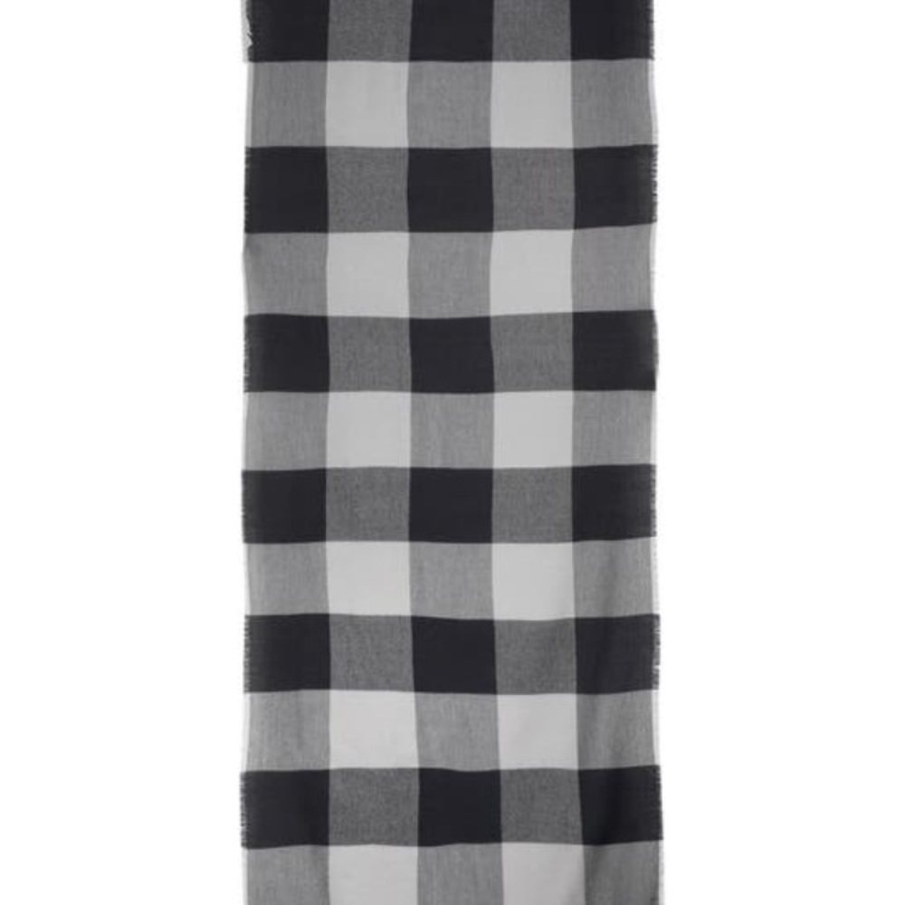 Allsaints - Plaid Wool Scarf